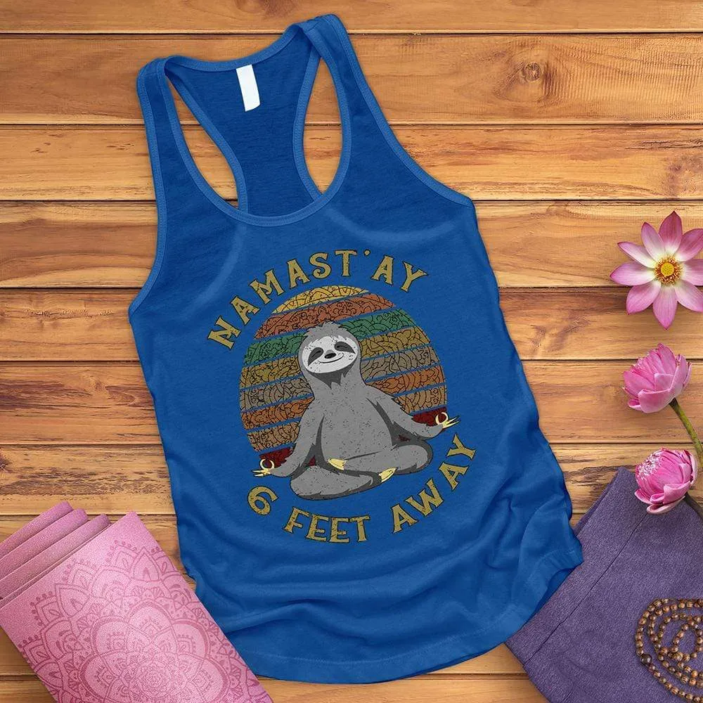 Sloth Namast'ay Tank