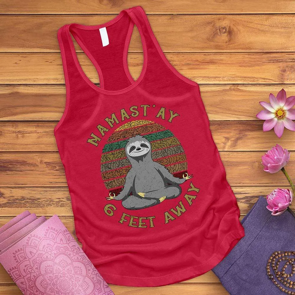 Sloth Namast'ay Tank