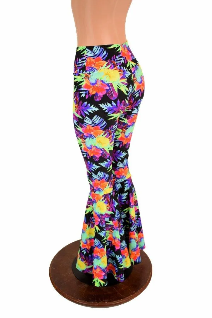 Sonic Bloom High Waist Bell Bottom Flares