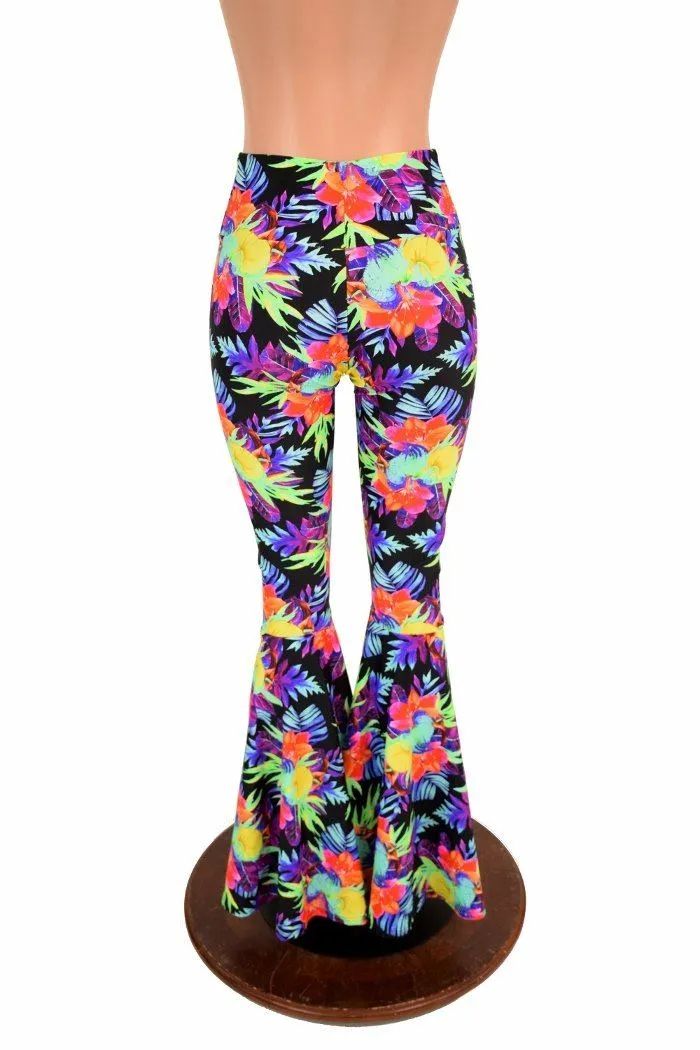 Sonic Bloom High Waist Bell Bottom Flares