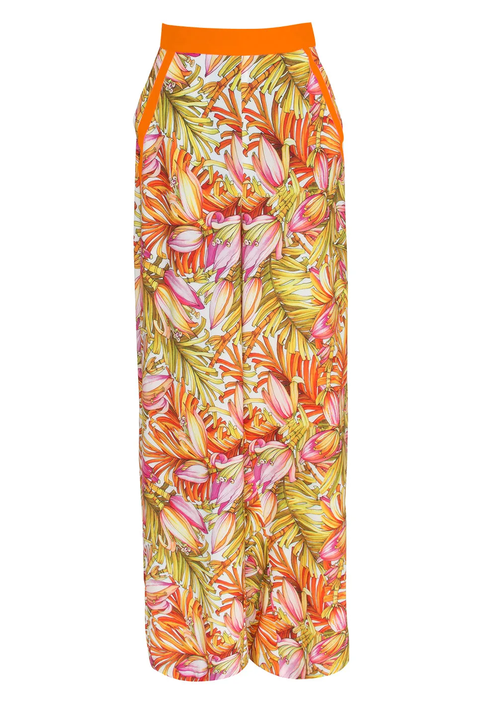 Spring Summer - Banana Jungle Como Pants (Neon Orange)