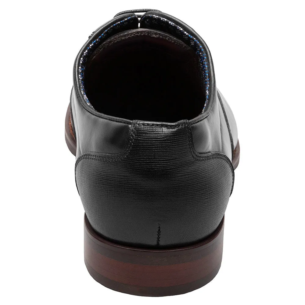 Stacy Adams Kallum Black Cap Toe Oxford Shoes