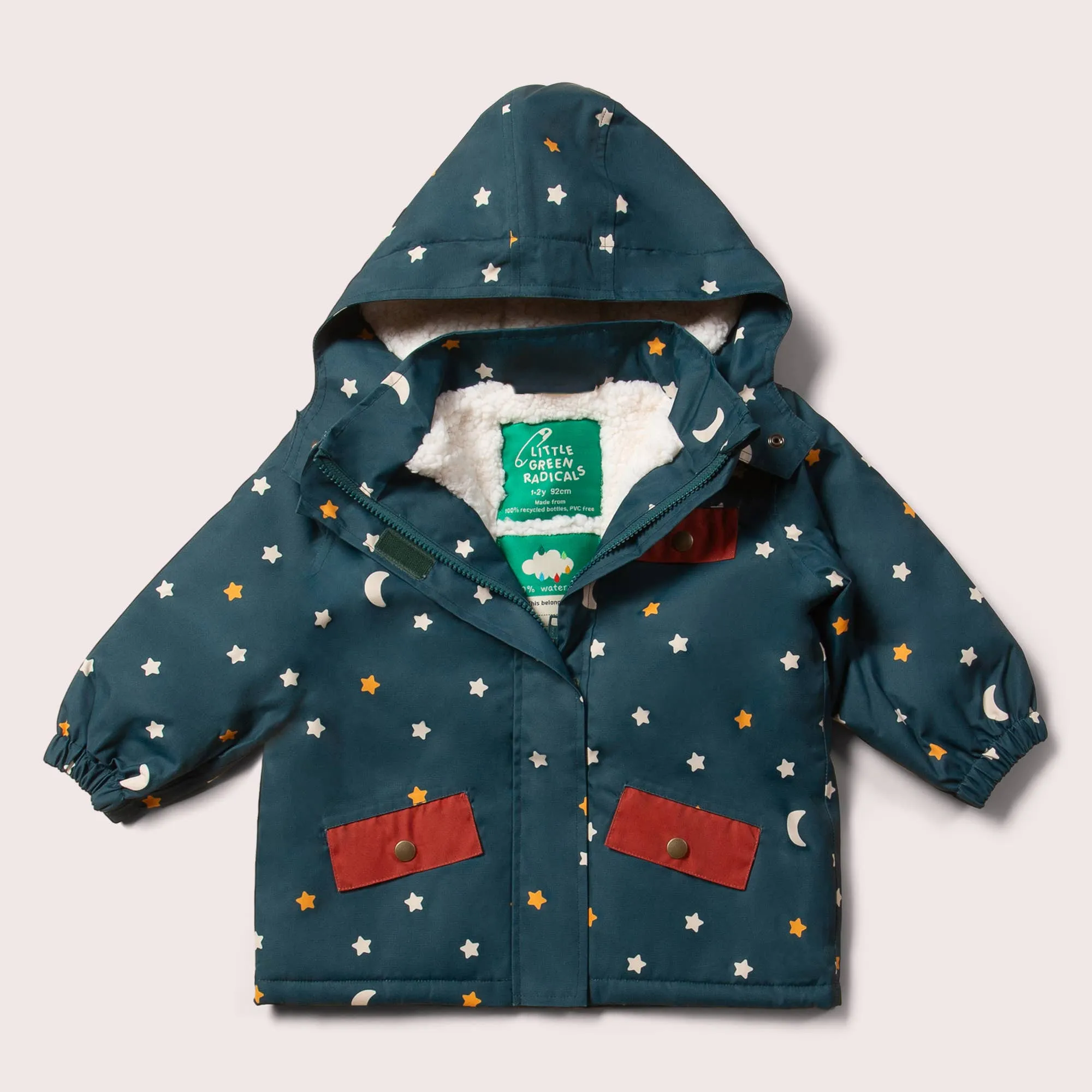 Starry Night Recycled Waterproof Winter Coat