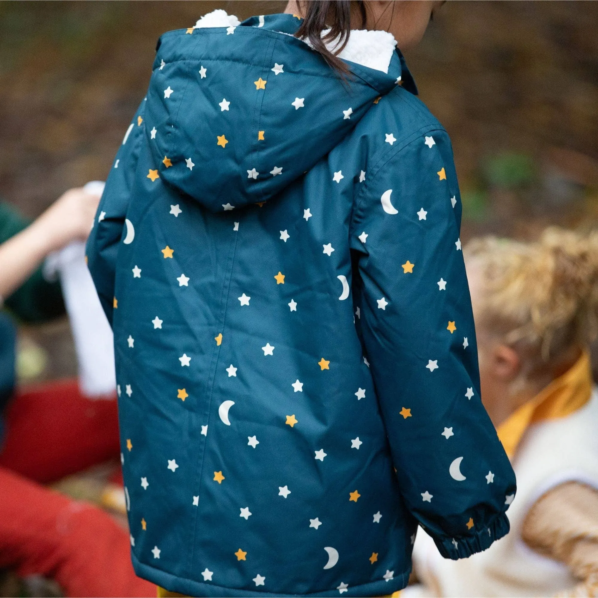 Starry Night Recycled Waterproof Winter Coat