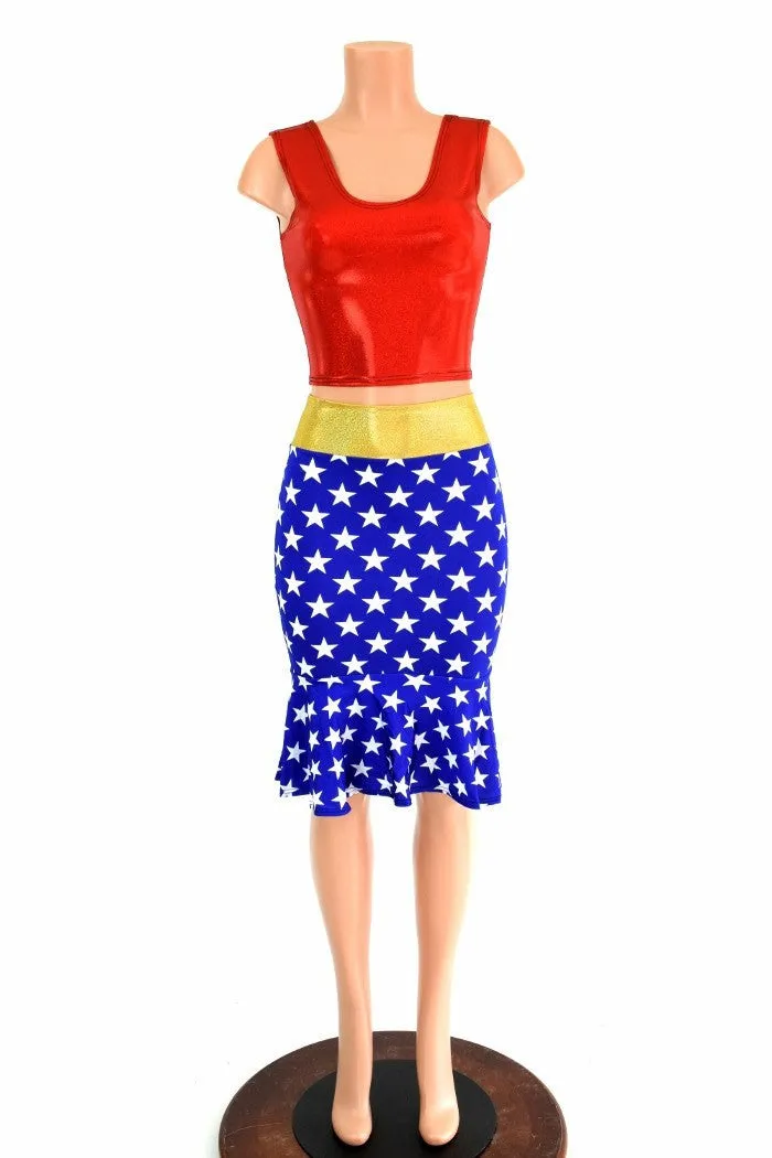 Super Hero Wiggle Skirt Set