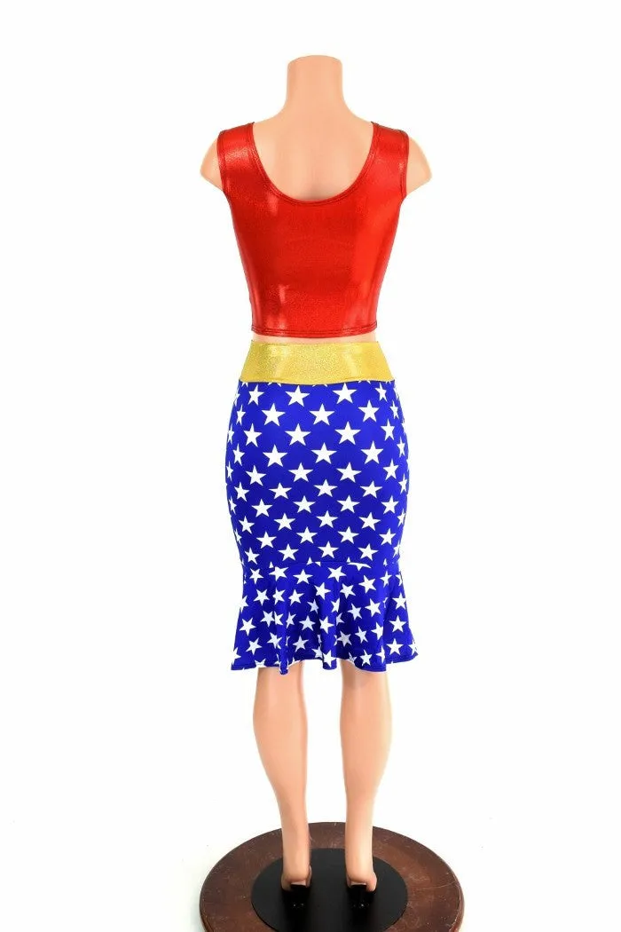 Super Hero Wiggle Skirt Set