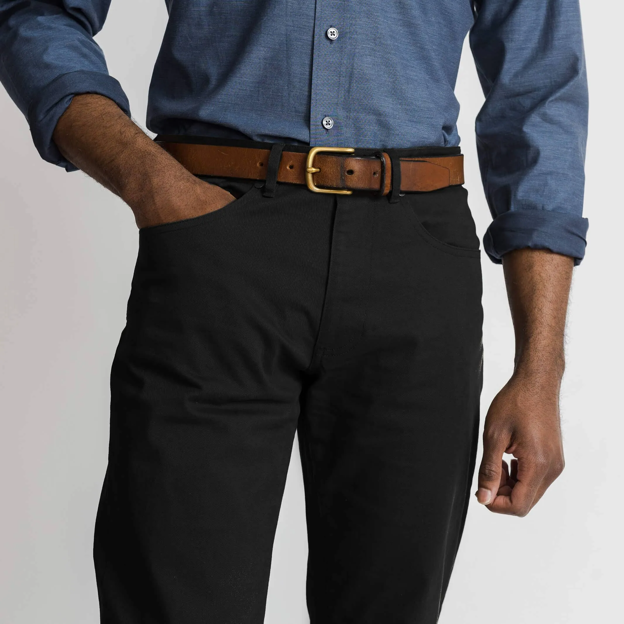 The Black Franklin 5 Pocket Custom Pant