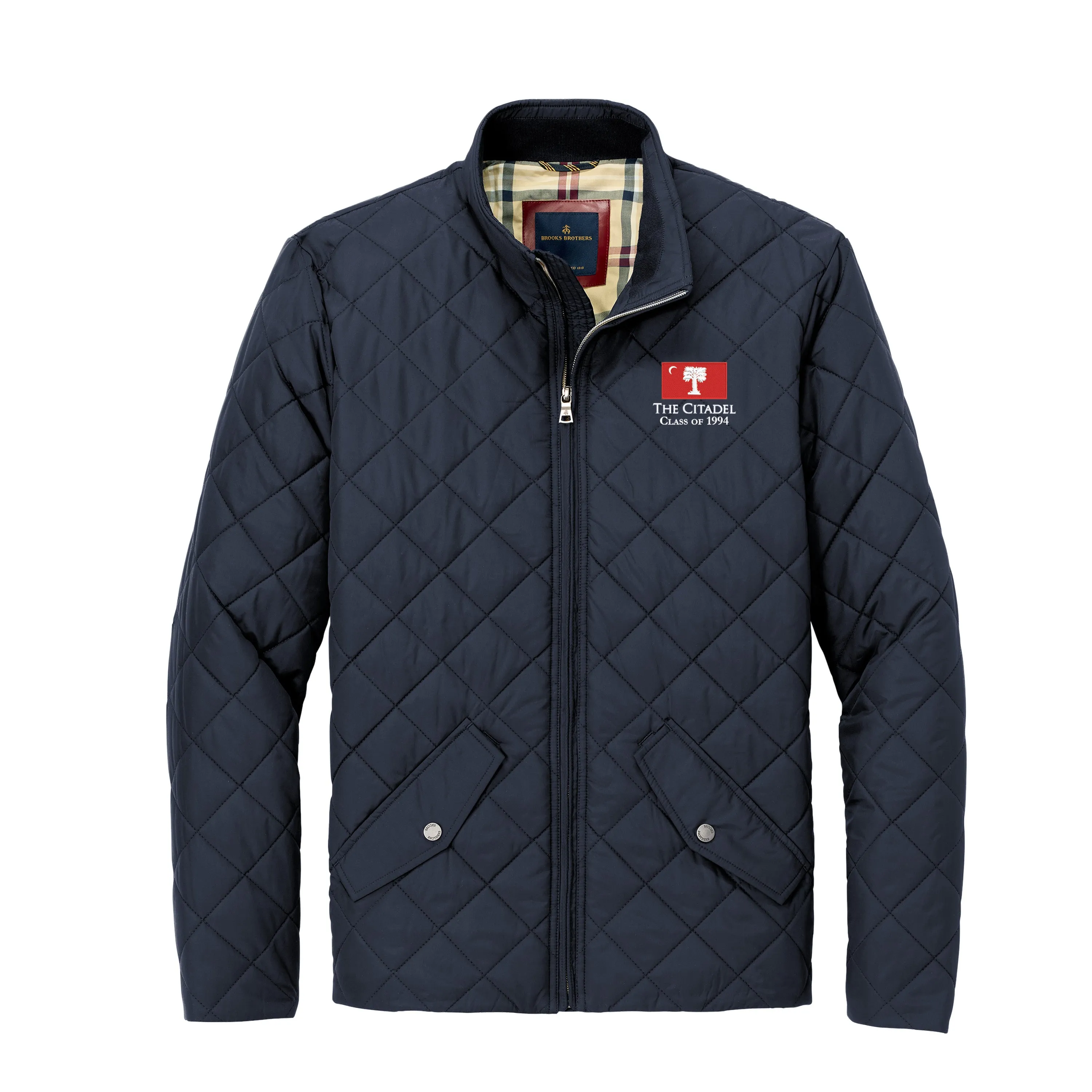 The Citadel, Big Red Flag Logo, Class of 1994,  Brooks Brothers® Quilted Jacket