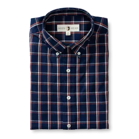 Tolbert Plaid Indigo Sport Shirt  