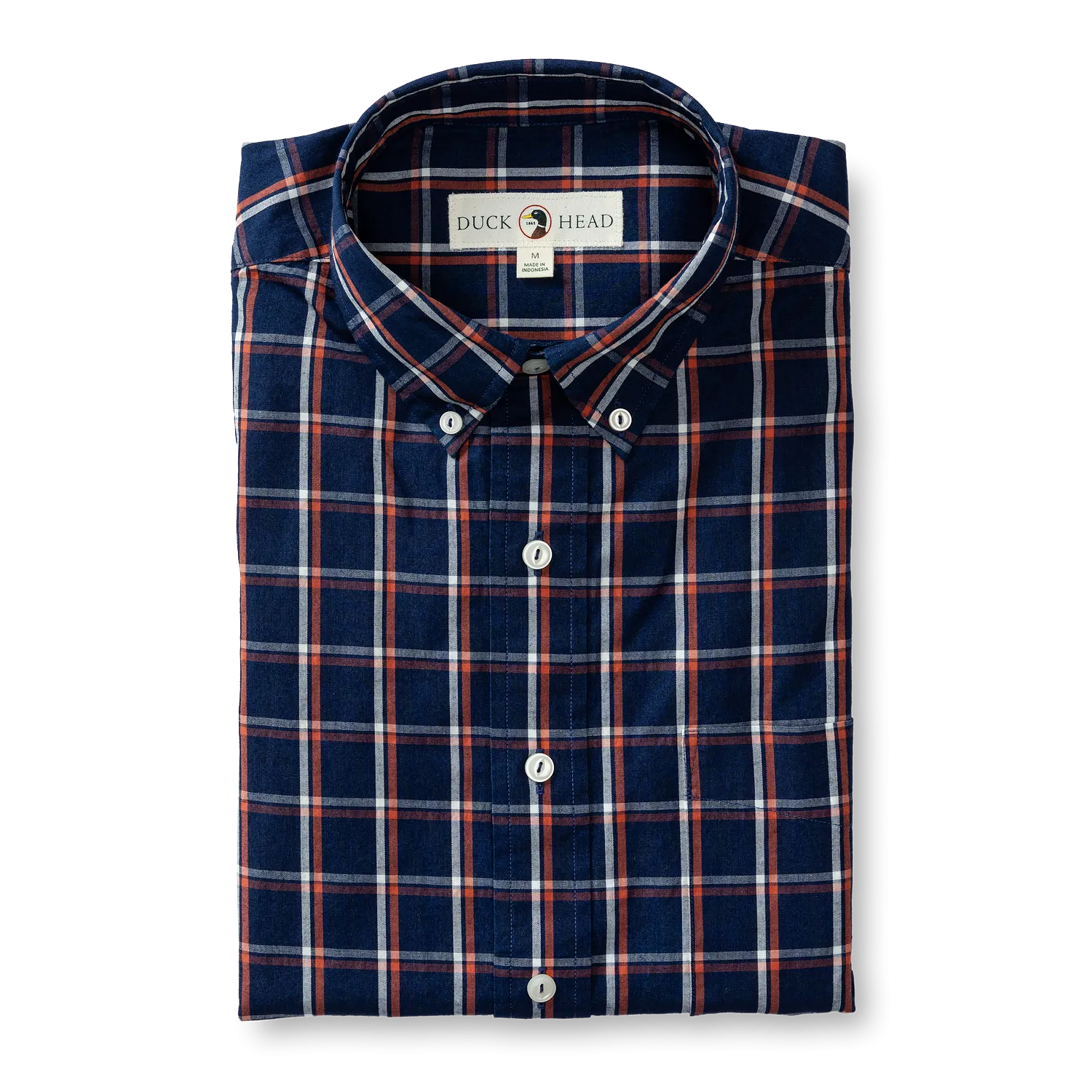 Tolbert Plaid Indigo Sport Shirt  