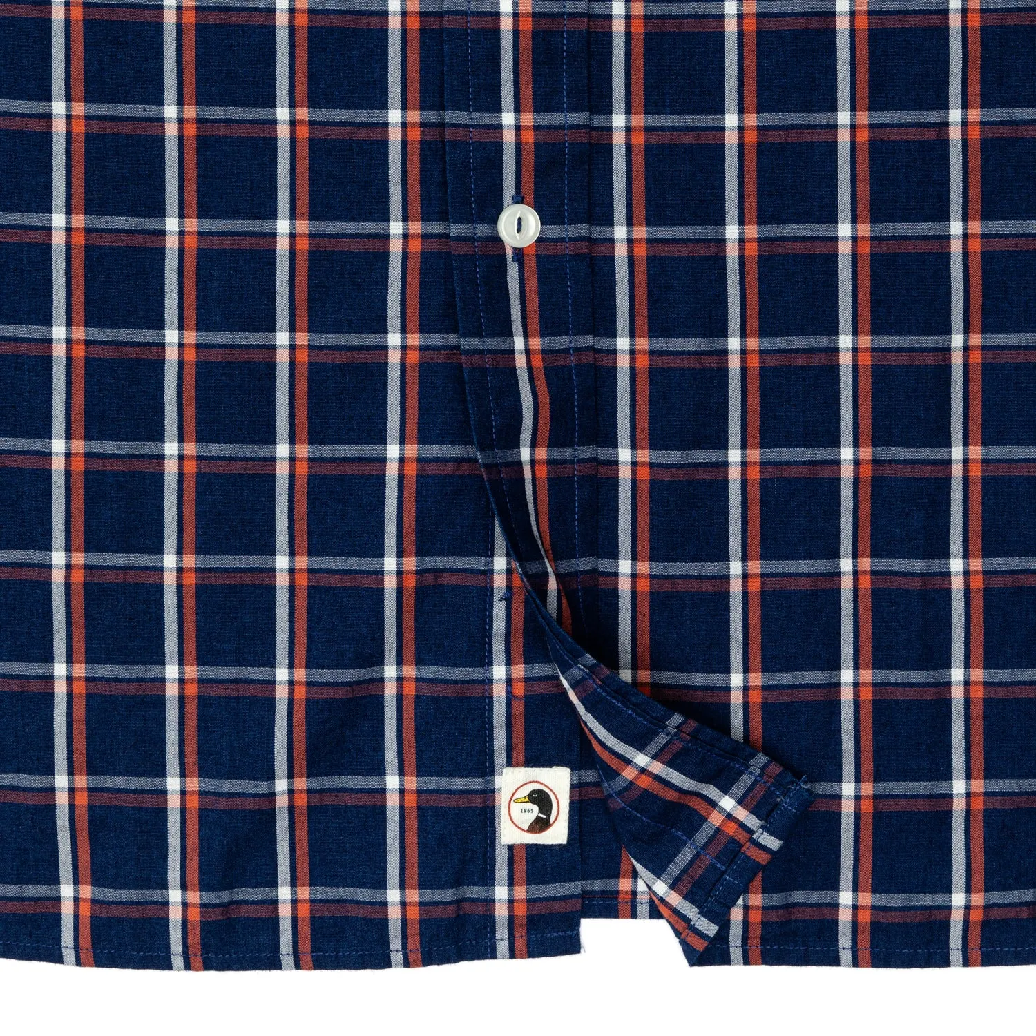 Tolbert Plaid Indigo Sport Shirt  