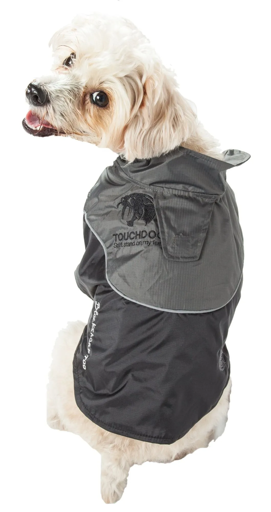 Touchdog Subzero-Storm Waterproof Dog Coat-Black