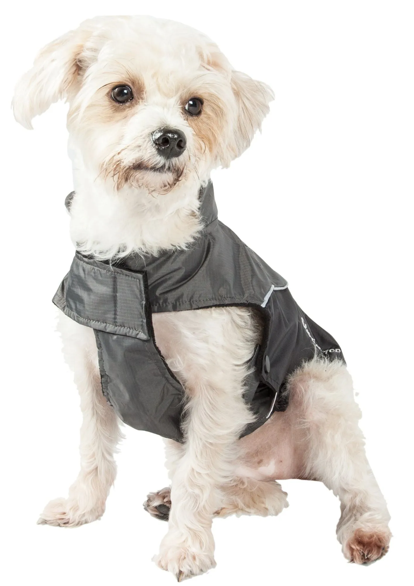 Touchdog Subzero-Storm Waterproof Dog Coat-Black