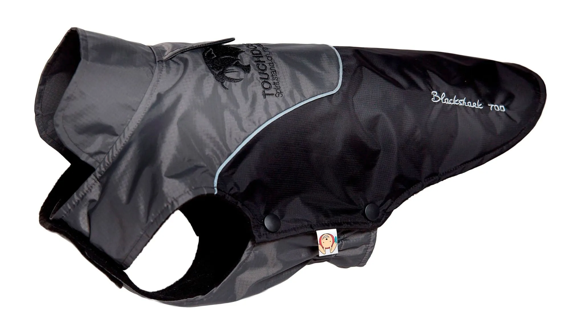 Touchdog Subzero-Storm Waterproof Dog Coat-Black