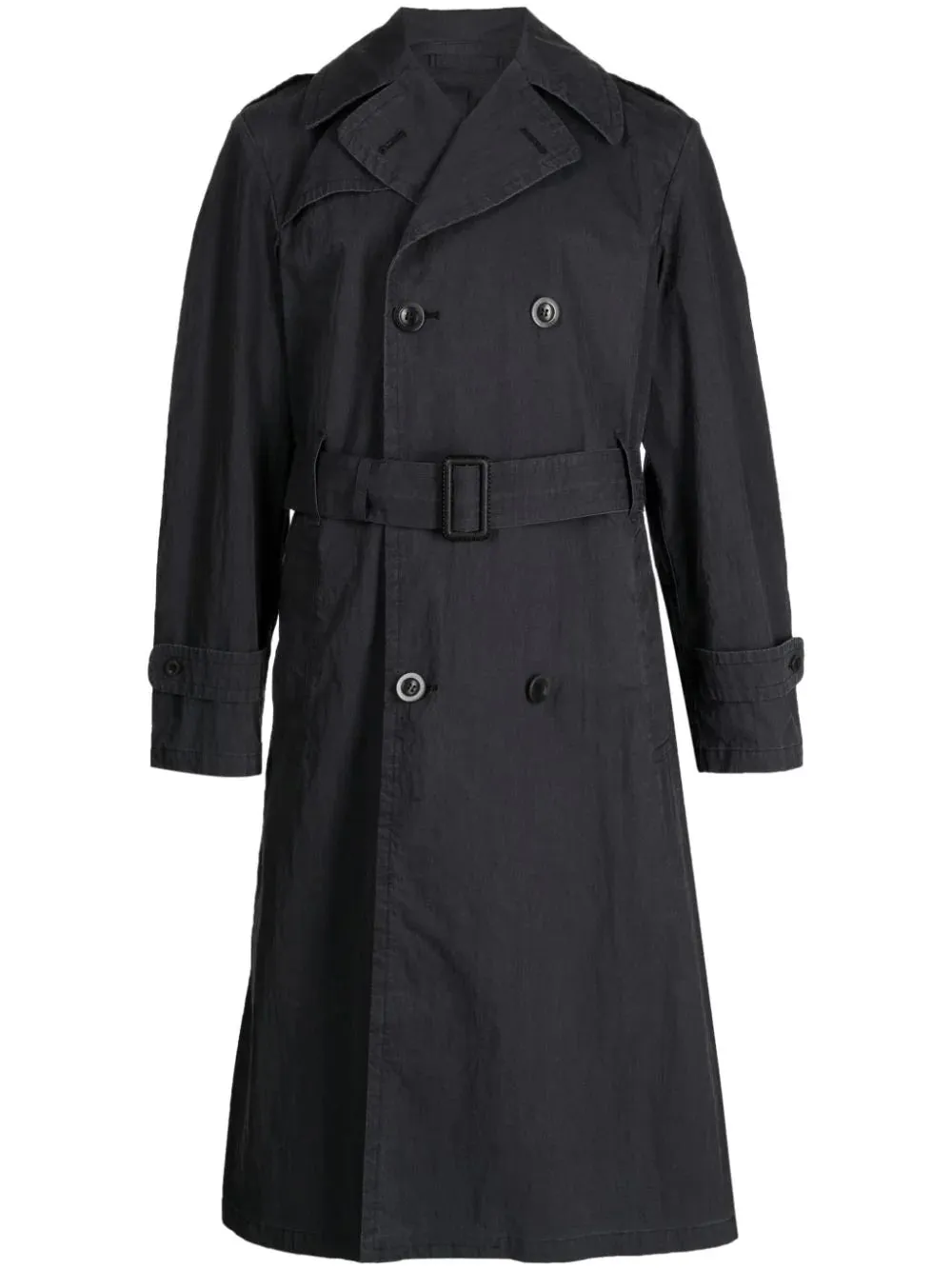 Trench Coat - Black/washed