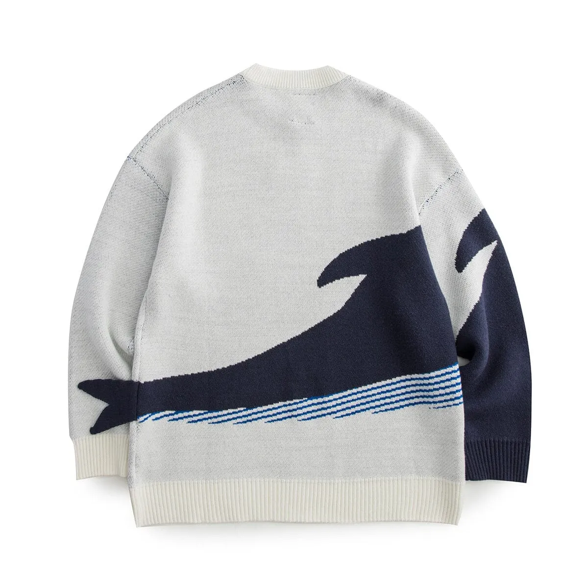 Trendy Whale Print Sweater | Elevate Your Winter Wardrobe