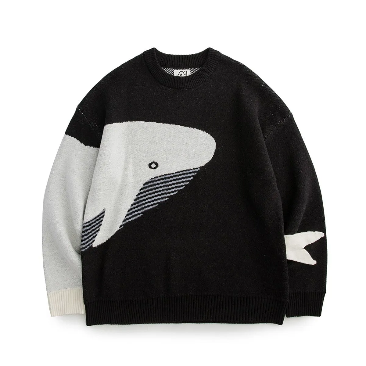 Trendy Whale Print Sweater | Elevate Your Winter Wardrobe