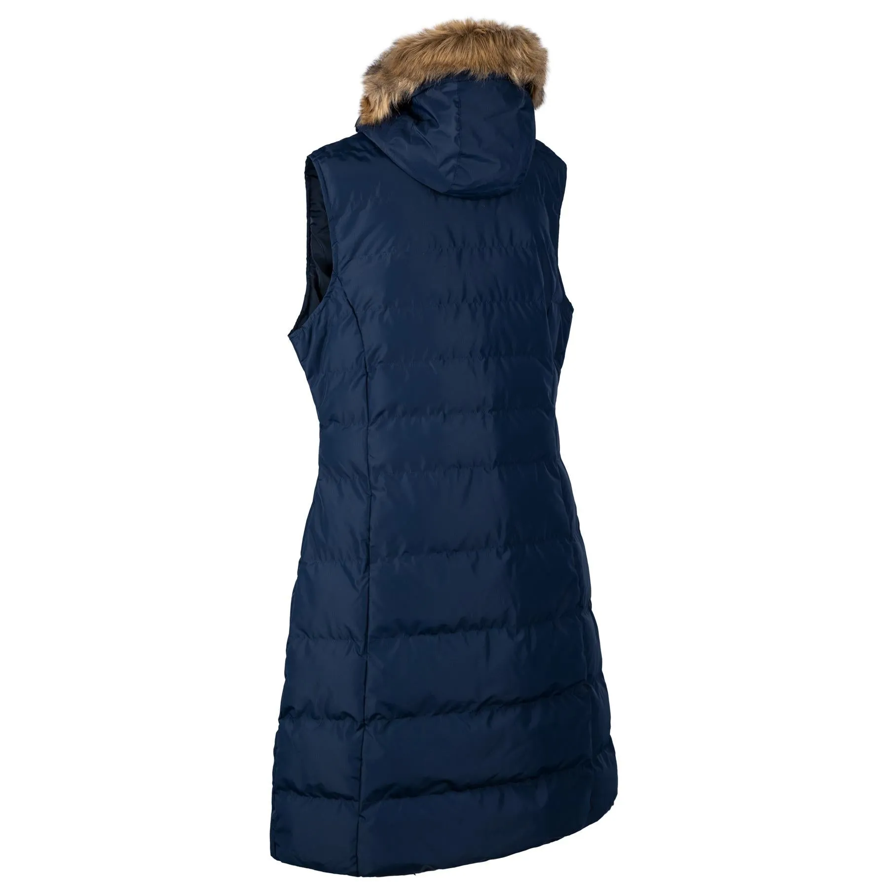 Trespass Audrey Long Gilet Sleeveless Quilted Hooded Limited Edition Bodywarmer