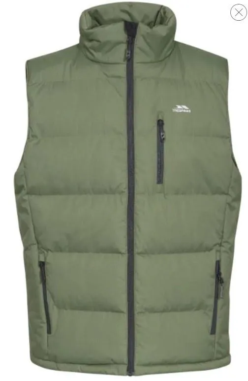 Trespass Mens Clasp Padded Gilet Bodywarmer