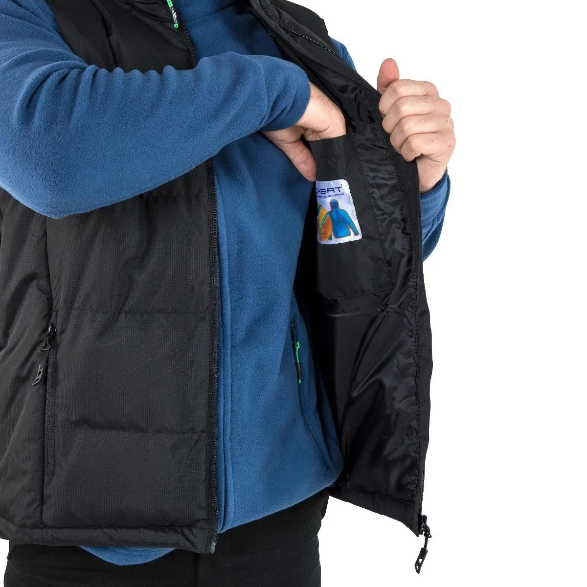 Trespass Mens Clasp Padded Gilet Bodywarmer