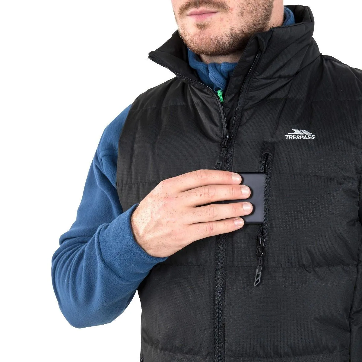 Trespass Mens Clasp Padded Gilet Bodywarmer