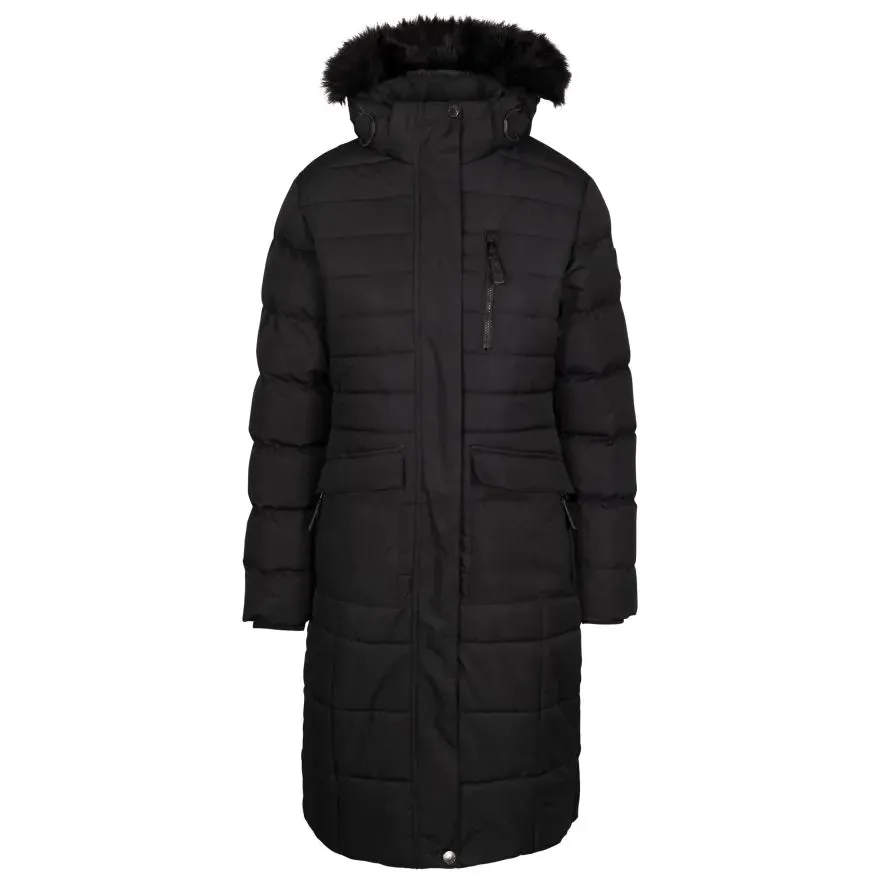 Trespass Womens Casual Long Padded Jacket Sasha