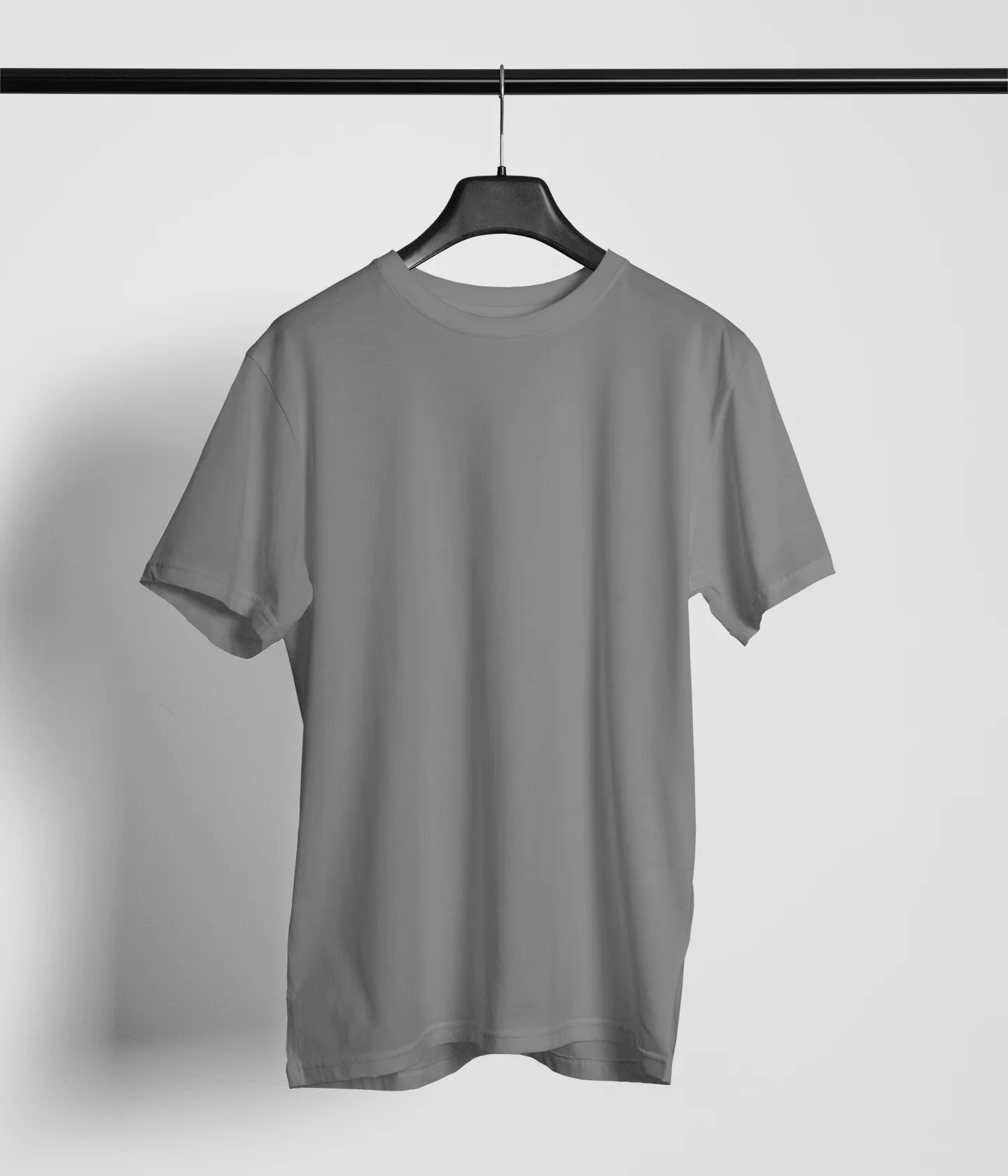 Unisex Regular Fit T-Shirt - 100% Cotton, Bio-Washed (Steel Grey)