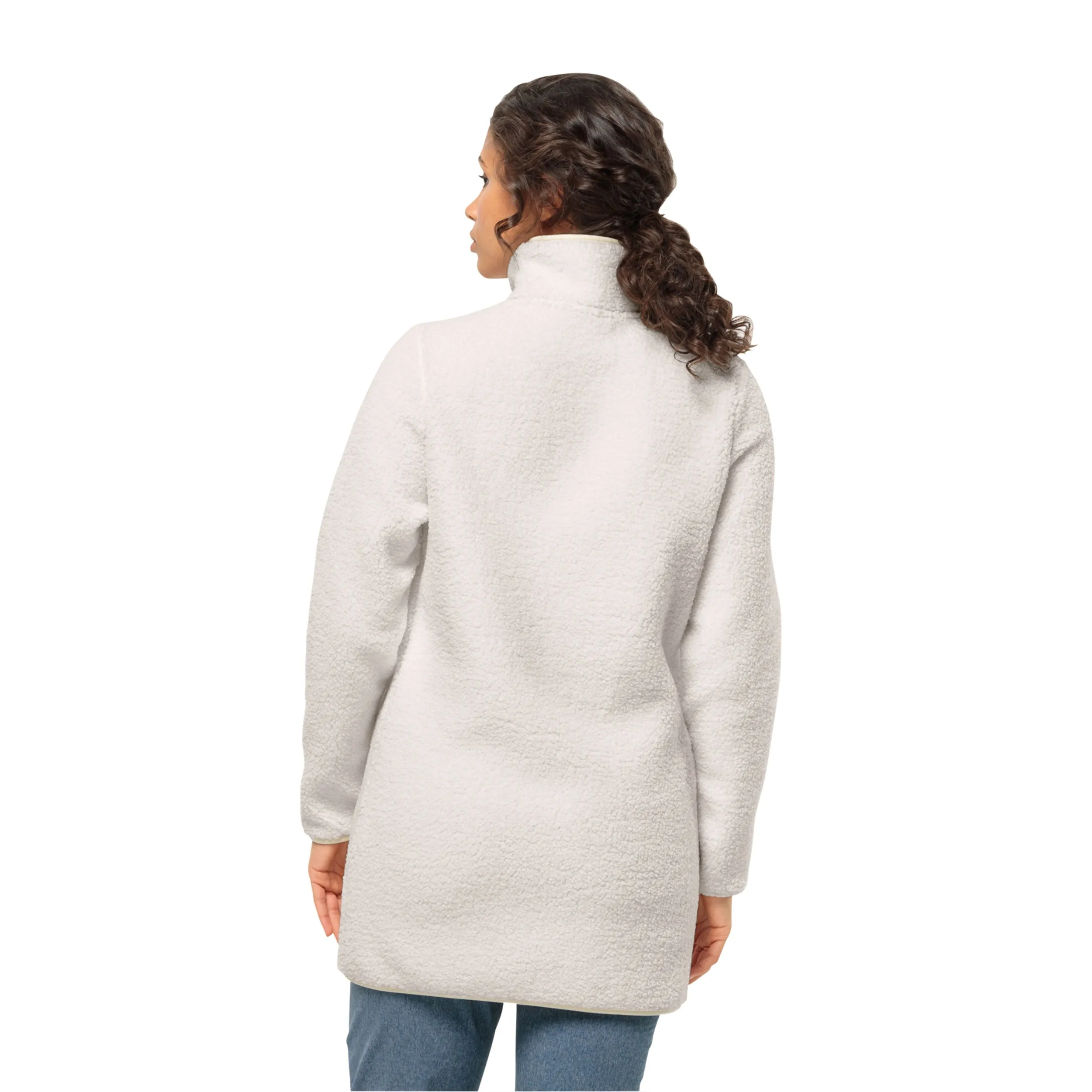 Women's High Curl Full-Zip Fleece Coat