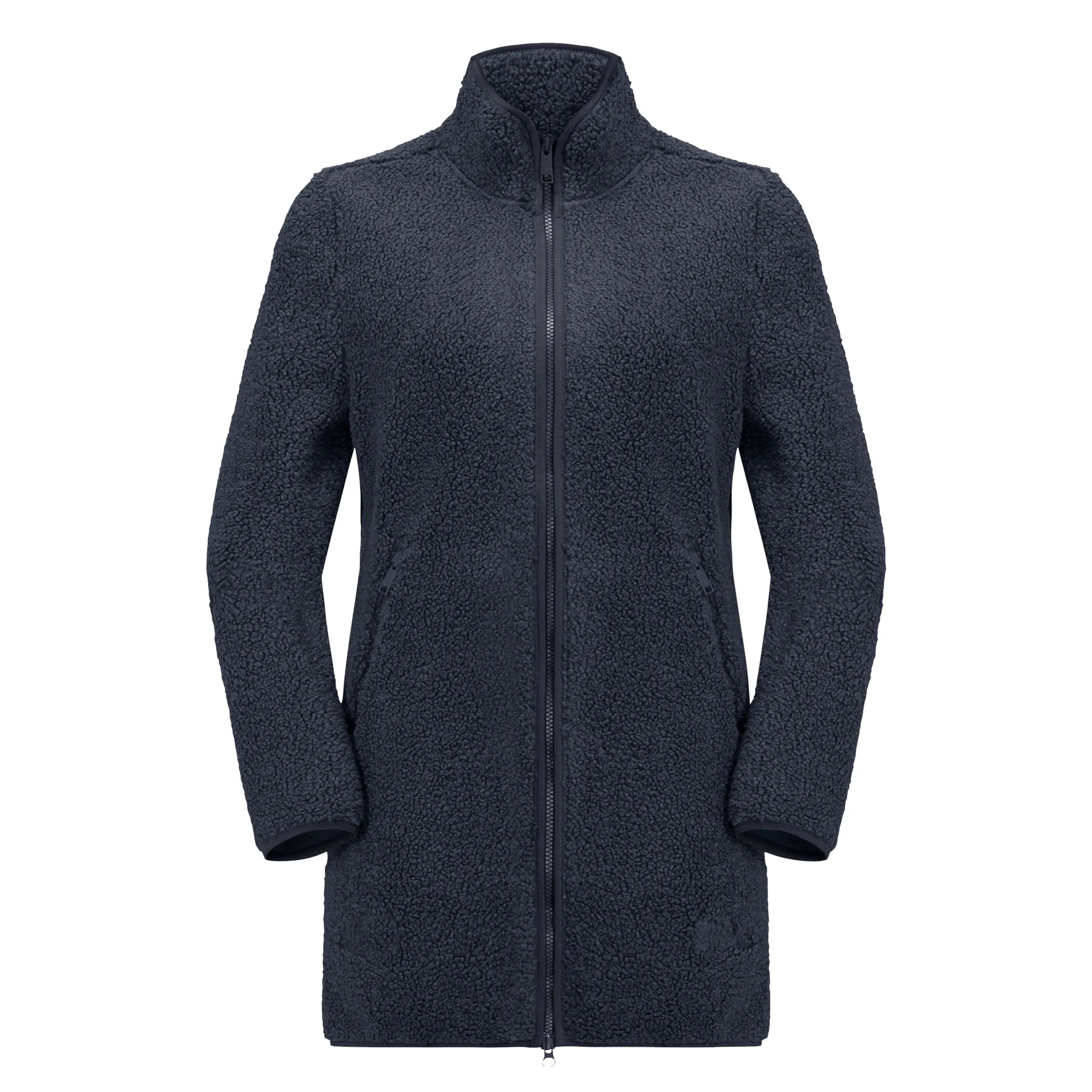 Women's High Curl Full-Zip Fleece Coat