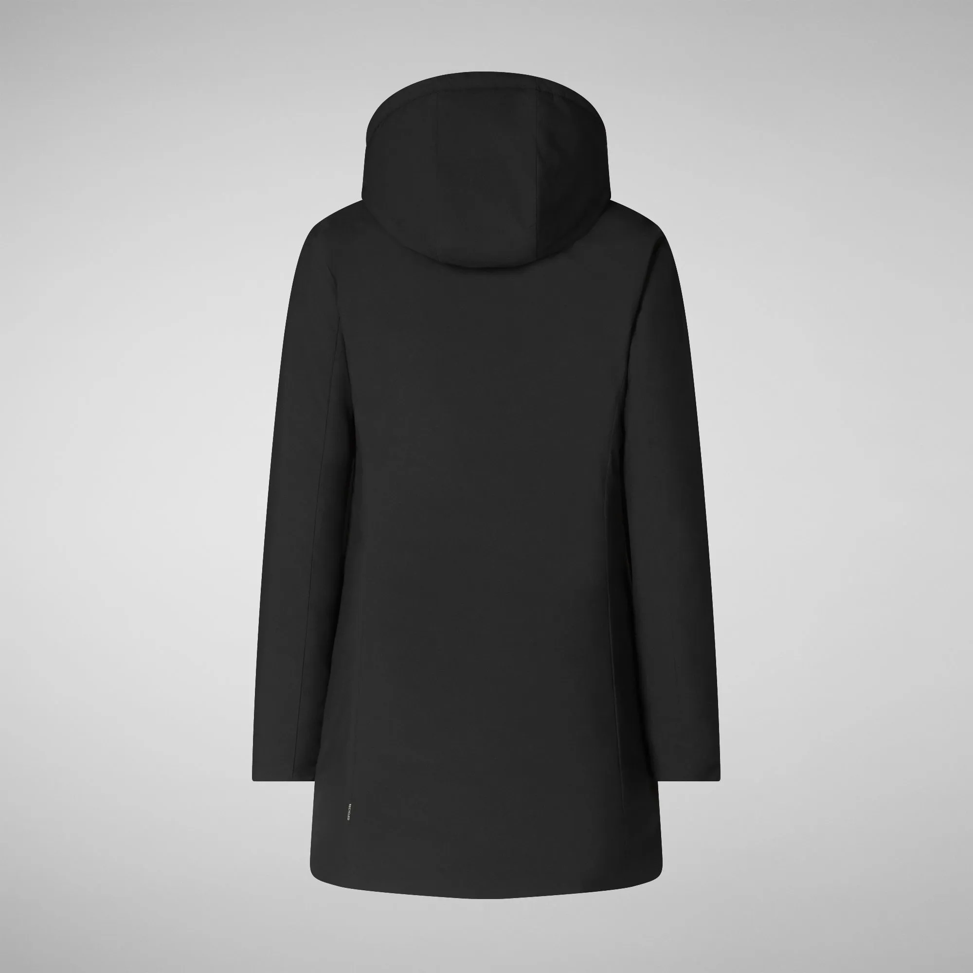 Women's Hooded Coat Rachel in Black