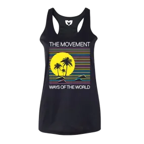 Women's Neon Tank (Black)