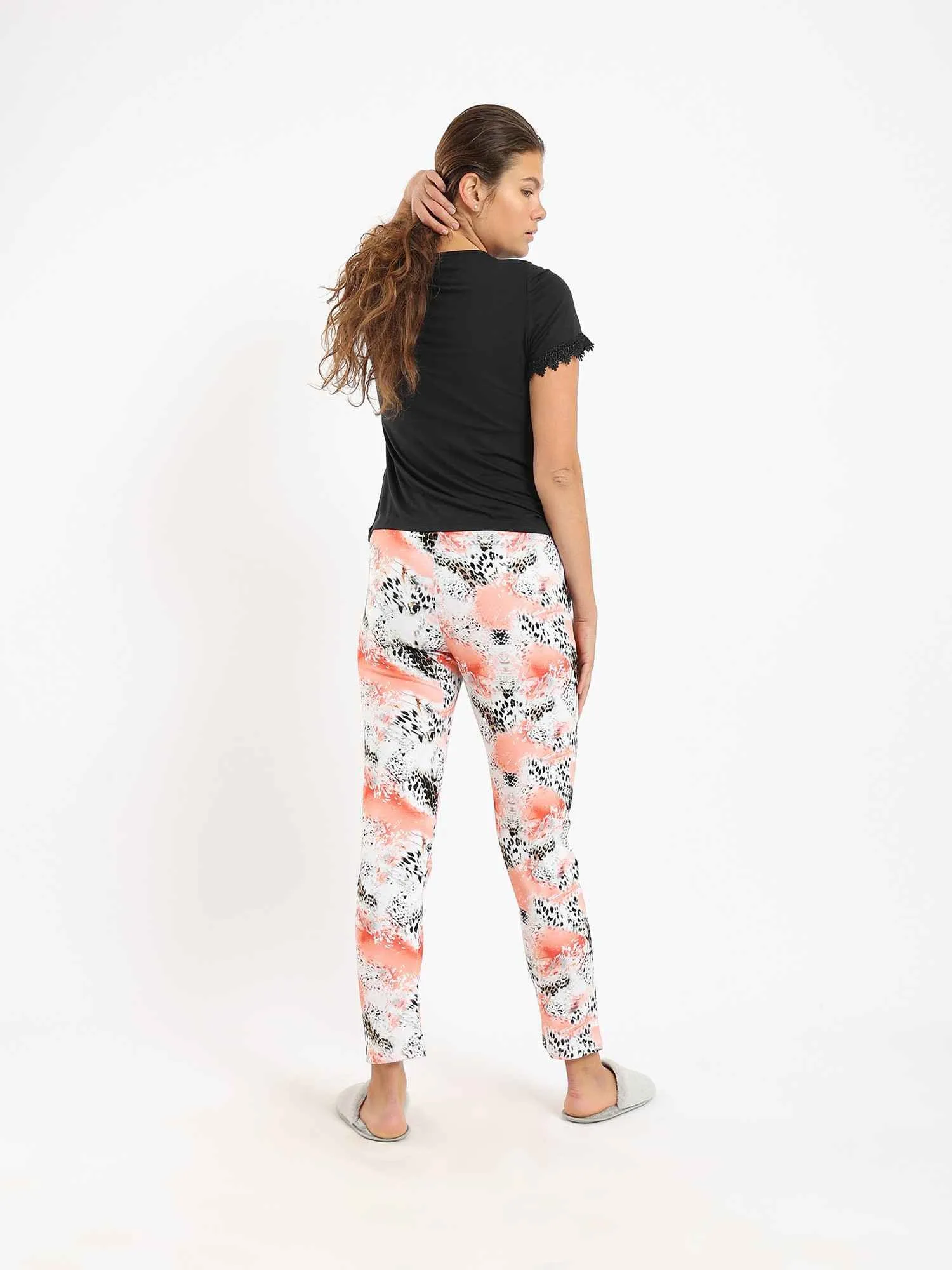 Women's Summer Pajama - Floral Pants