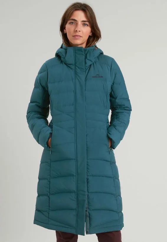 WOMEN'S WINTERBURN LONGLINE DOWN JACKET