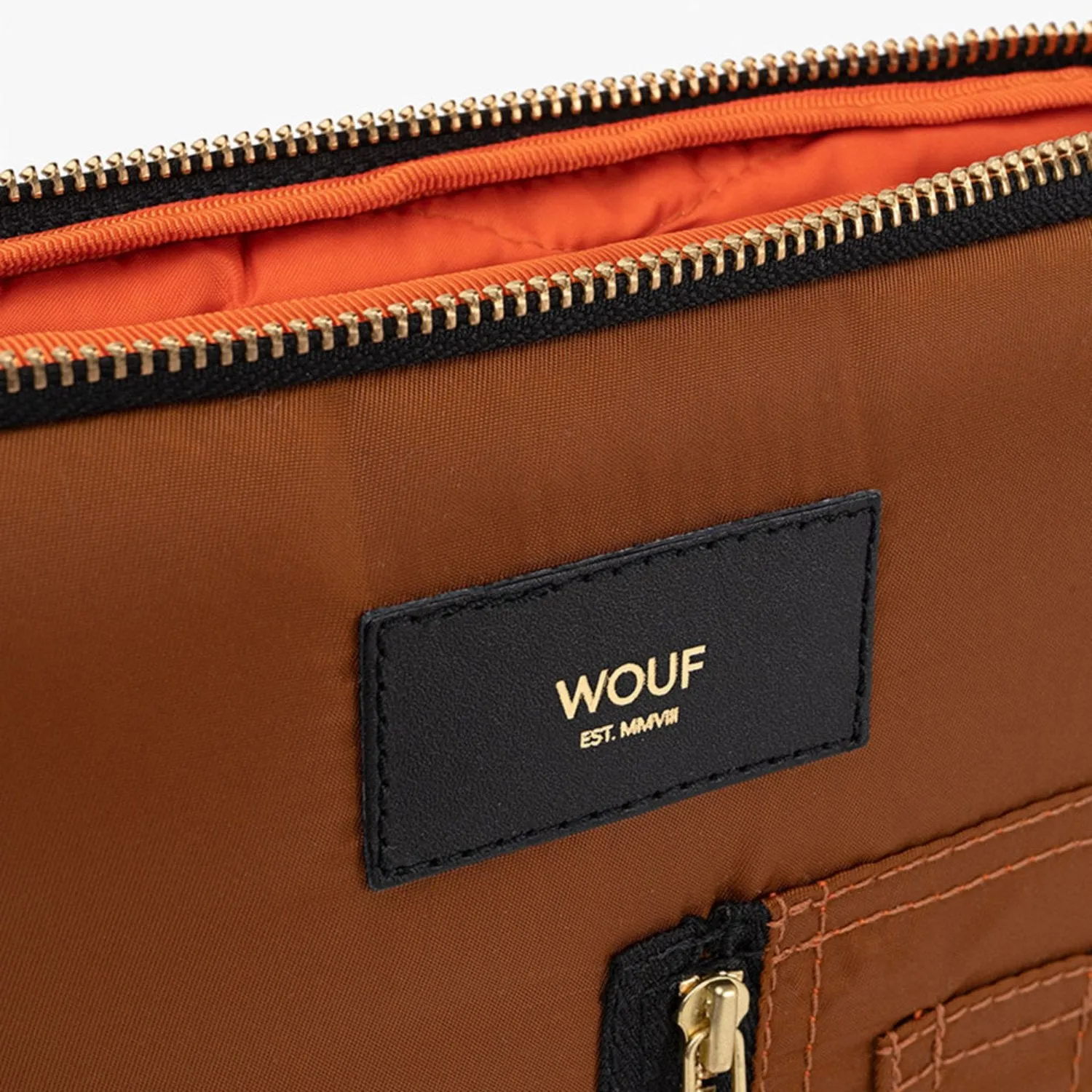 wouf | ipad sleeve | bomber bronze - LC