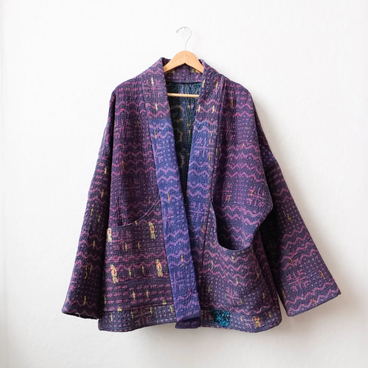 XXL Purple with Tiny Gold Details Anoushka Jacket LM102