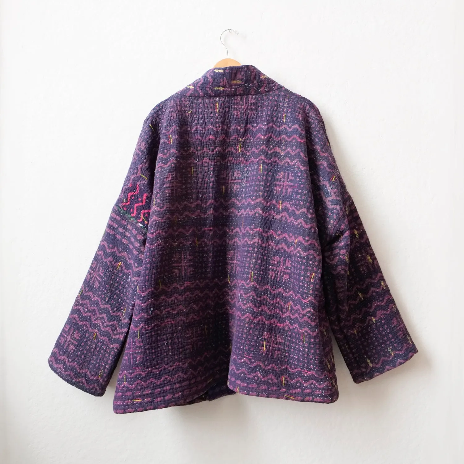 XXL Purple with Tiny Gold Details Anoushka Jacket LM102