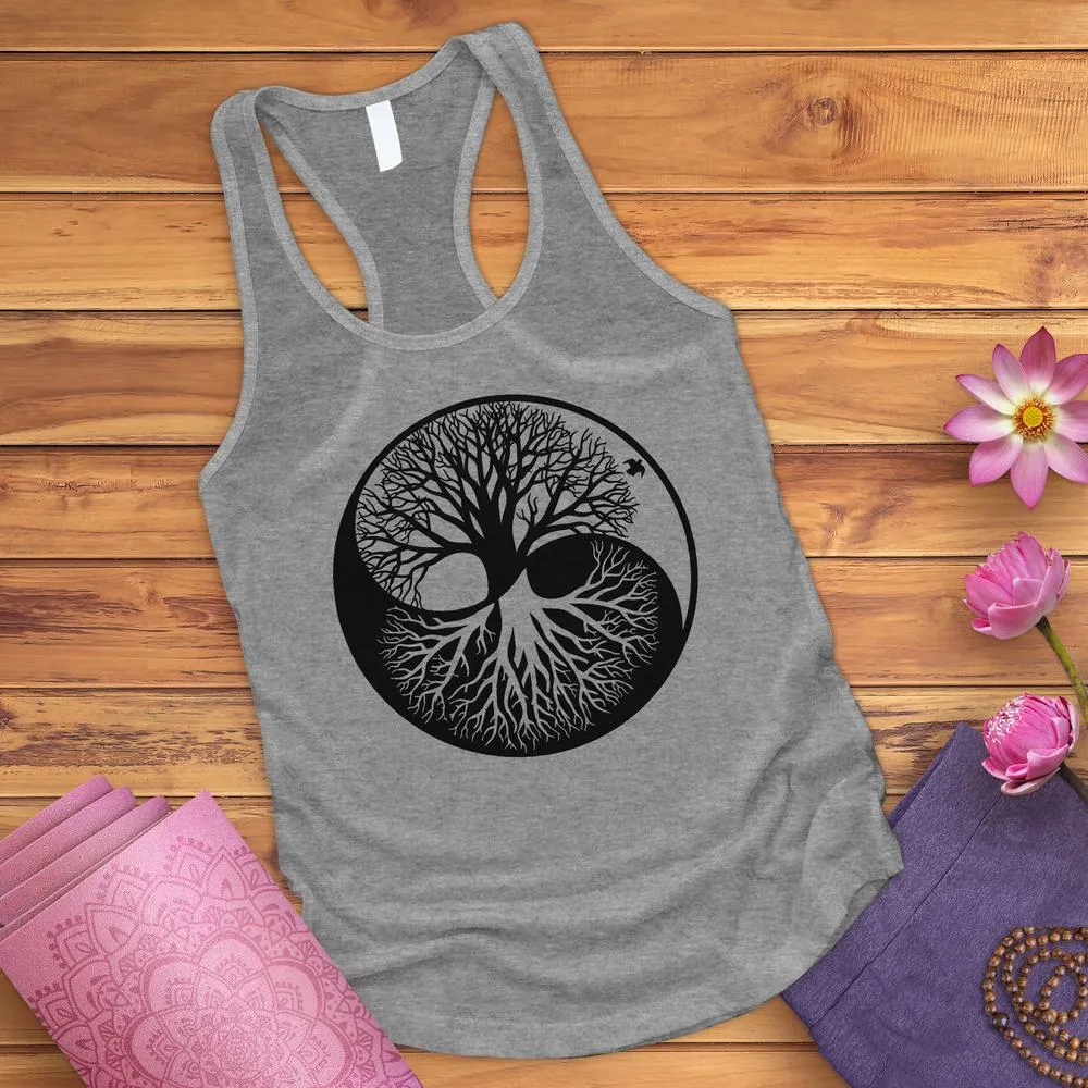 Yin Yang Tree of Life Tank Top