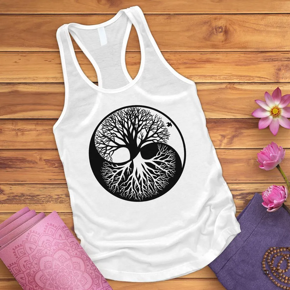 Yin Yang Tree of Life Tank Top