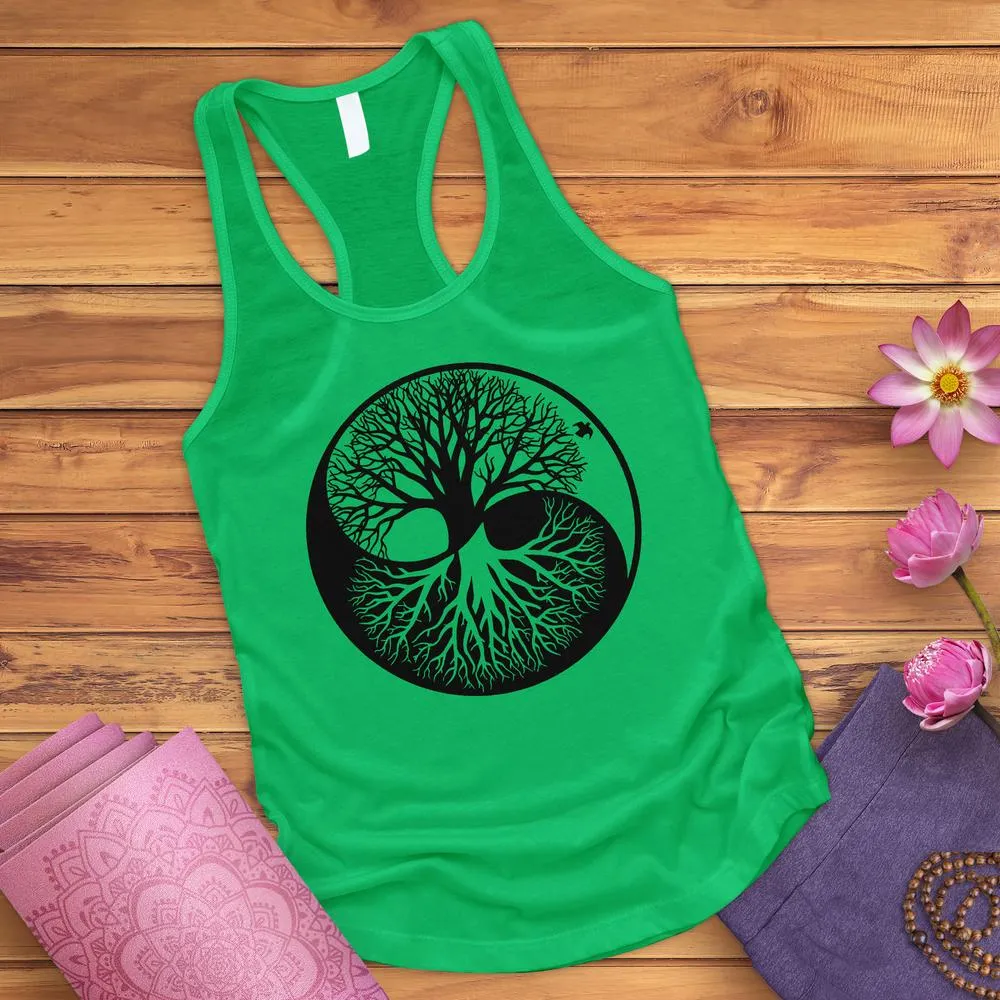 Yin Yang Tree of Life Tank Top