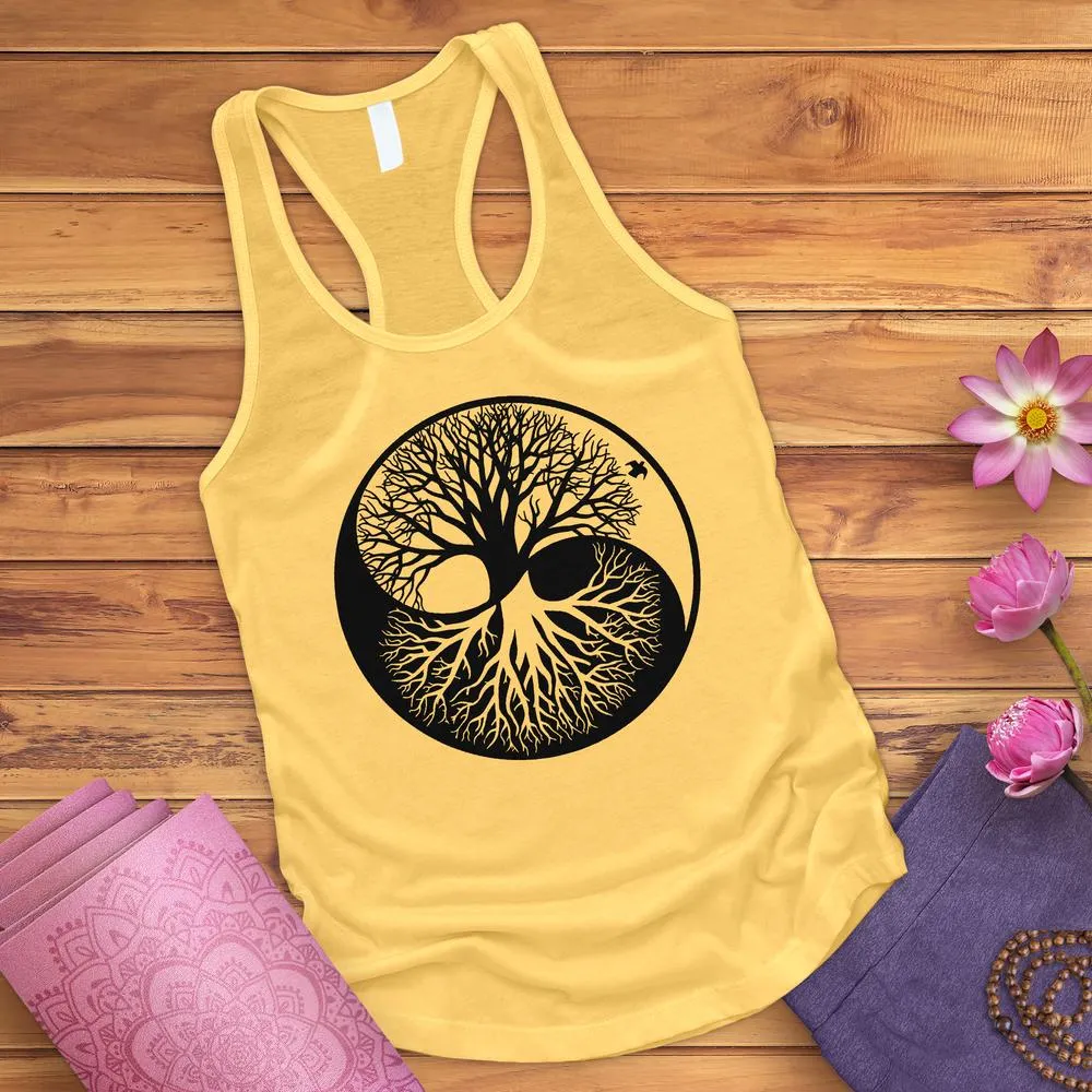 Yin Yang Tree of Life Tank Top