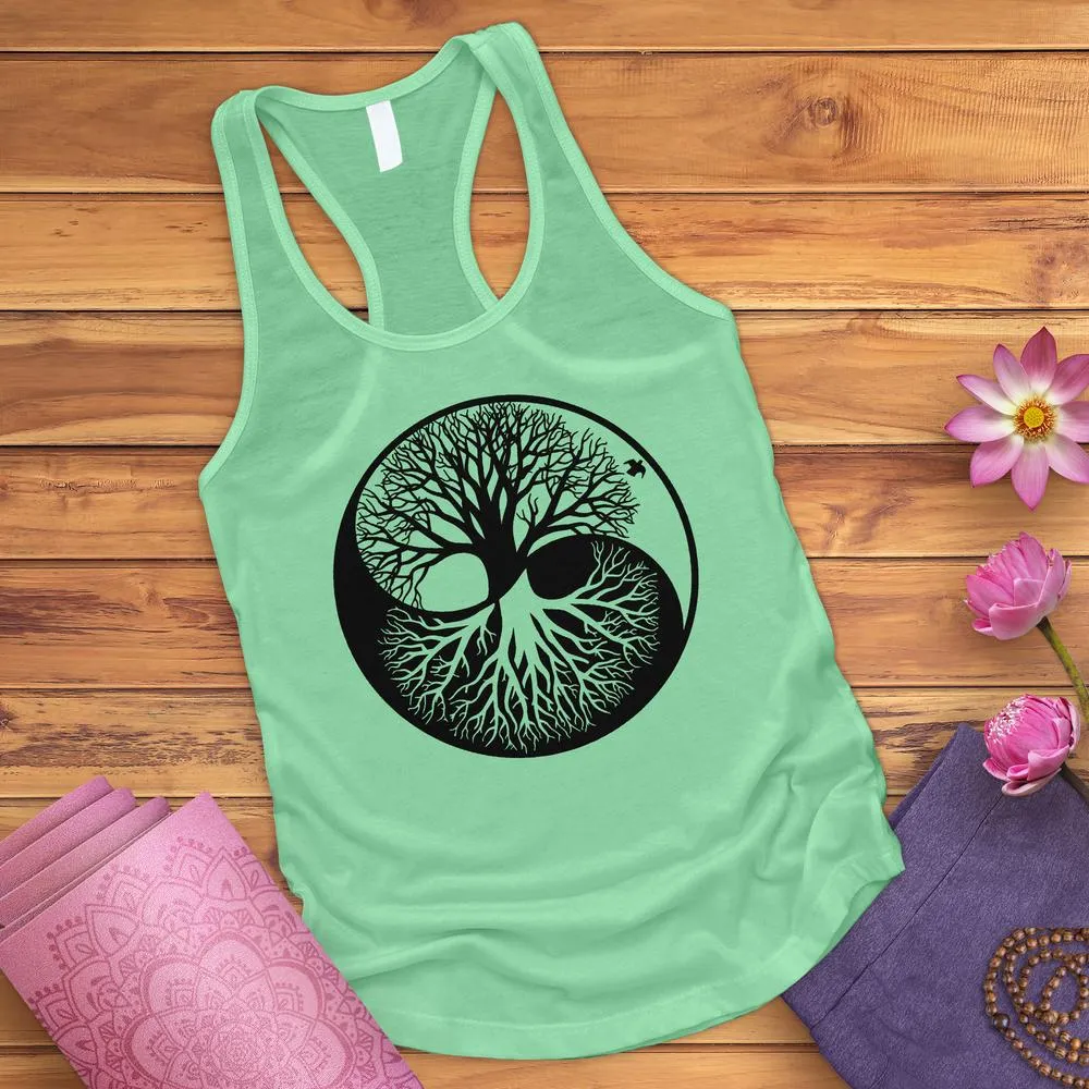 Yin Yang Tree of Life Tank Top