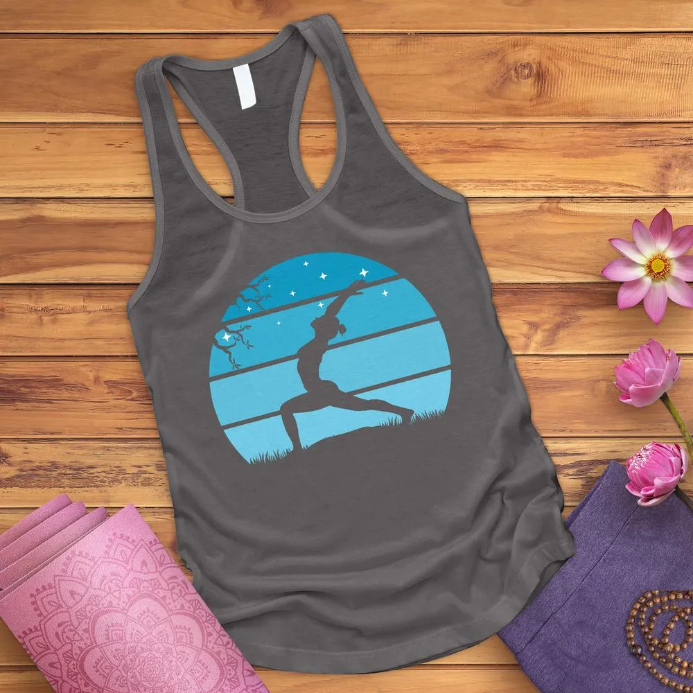 Yoga Moon Pose Tank Top