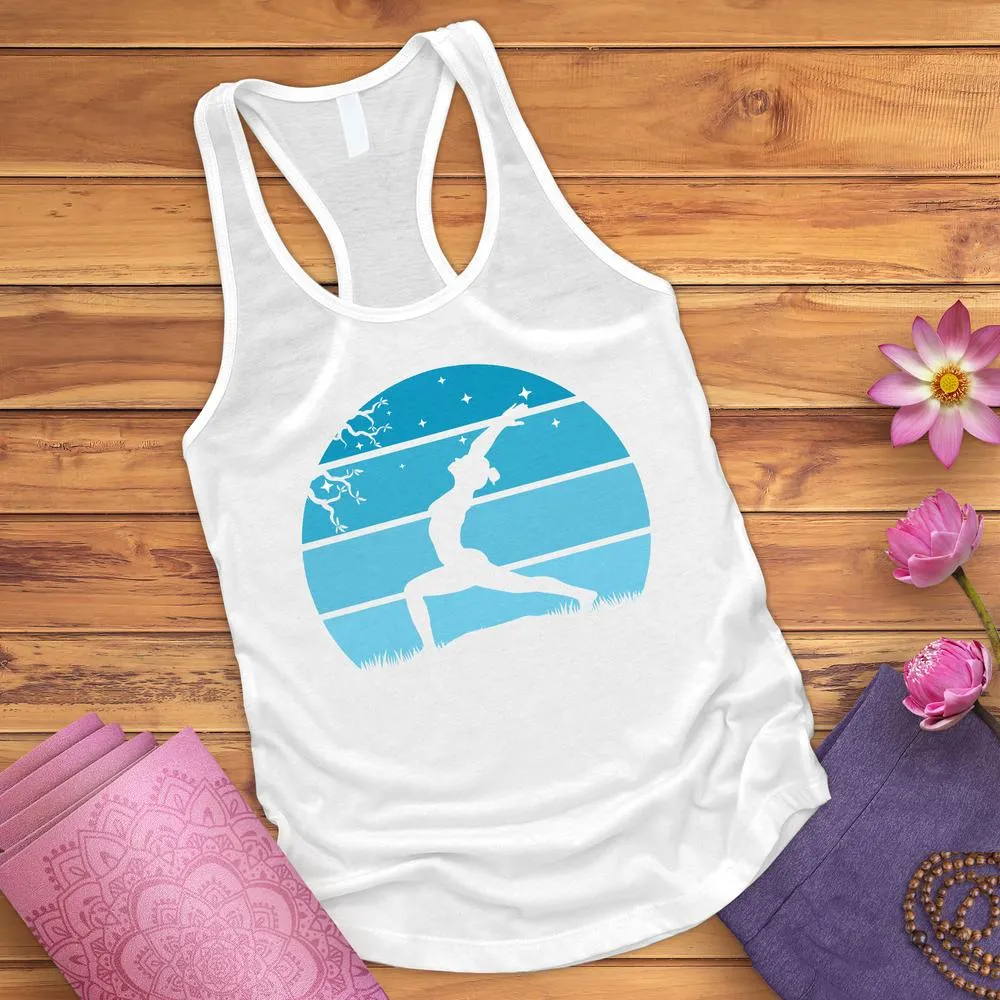 Yoga Moon Pose Tank Top