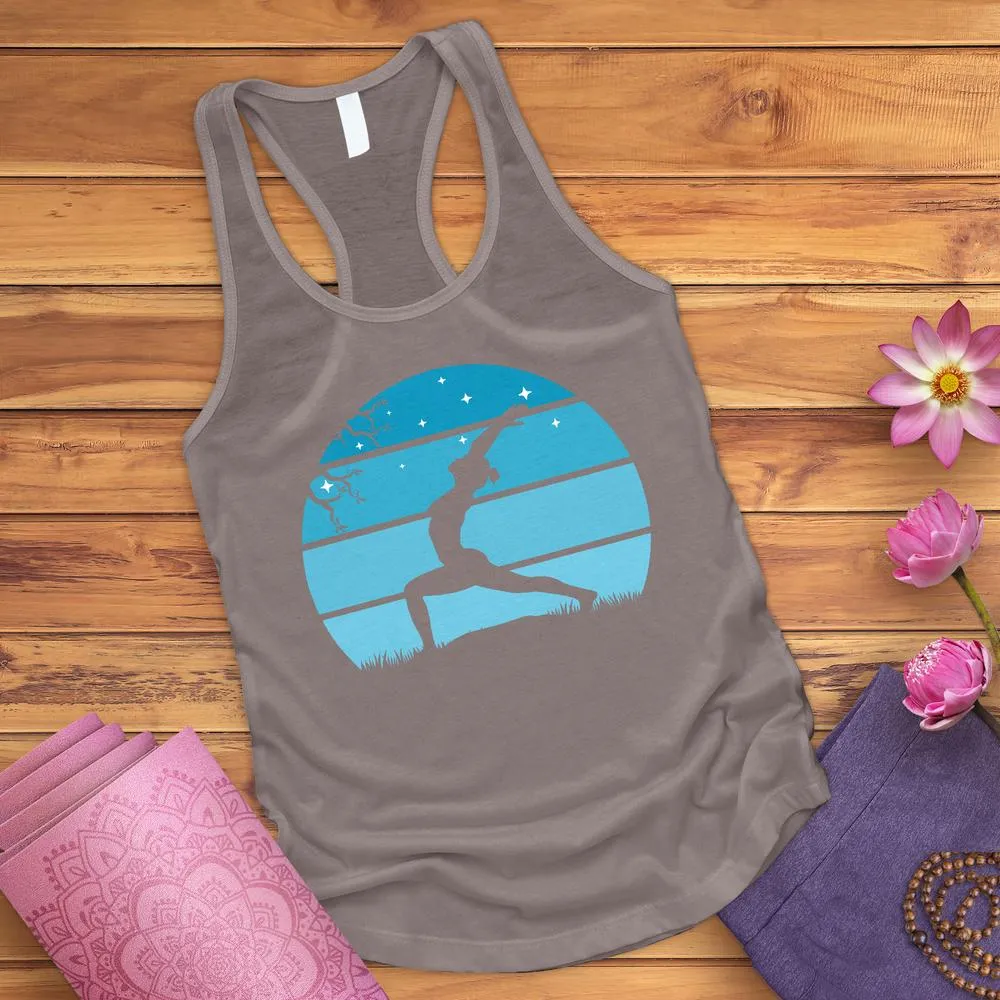 Yoga Moon Pose Tank Top