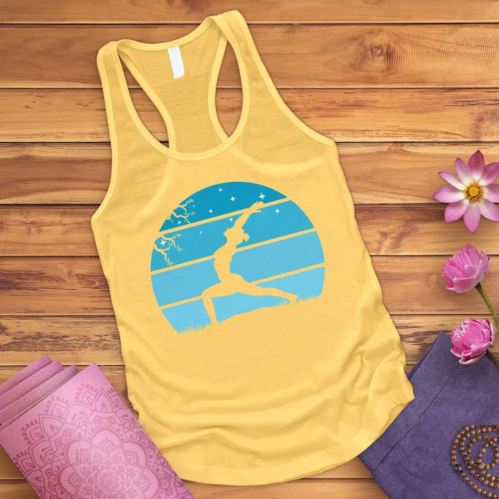 Yoga Moon Pose Tank Top